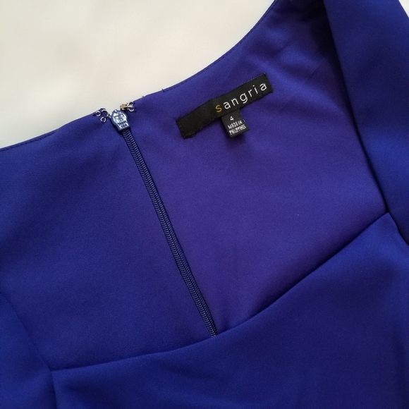 Cobalt Dress - Picture 3 of 4